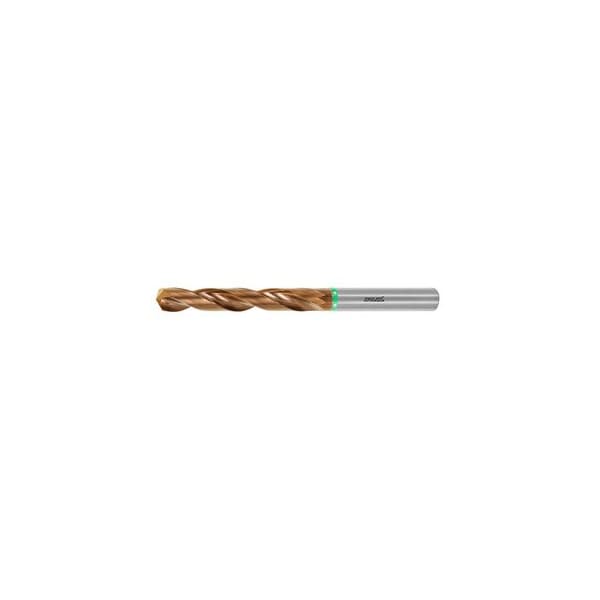 Solid Carbide Drill, 1.1 mm Dia, 140 Deg Point Angle, AlTiN-Si Coated, Plain Shank